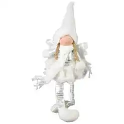 Figurina Inger din textil cu picioare mobile