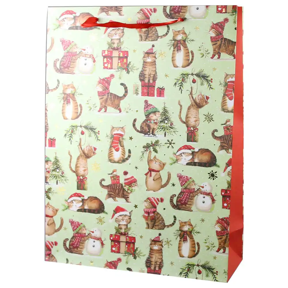Punga cadou Craciun 31x42 CM Punga cadou Craciun 31x42 CM
