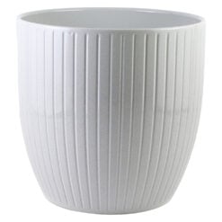 Ghiveci din ceramica Belice gri 27x26 CM