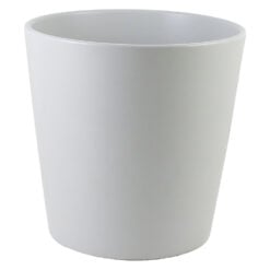 Ghiveci din ceramica Dallas Gri 21x21 CM