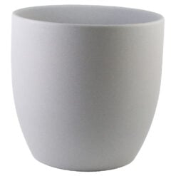 Ghiveci din ceramica Basel Stone Gri 24x23 CM