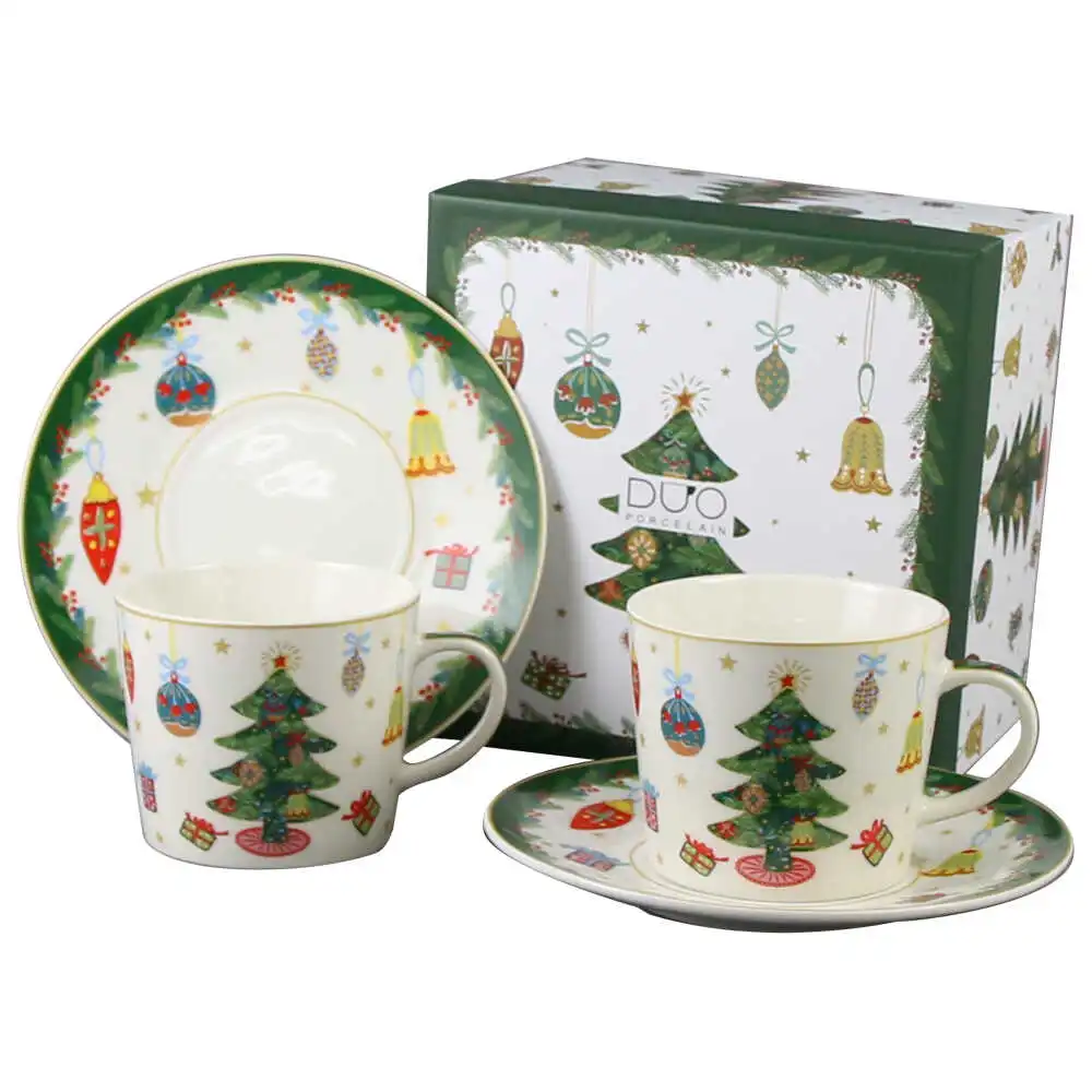 Set 2 cesti cu farfurii