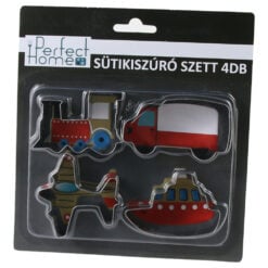 Set 4 forme pentru prajituri din inox