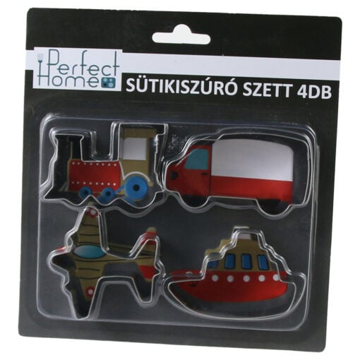 Set 4 forme pentru prajituri din inox