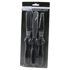 Set 3 cutite pentru decorarea torturi