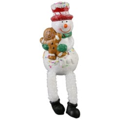 Figurina Om de zapada din ceramica cu picioare mobile 19 CM