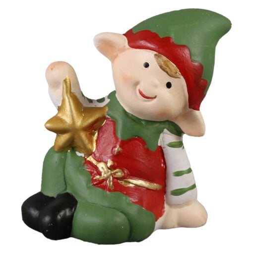 Figuria Elf din ceramica 10x11 CM