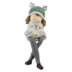 Figurina Copil din rasina cu picioare mobile 20 CM