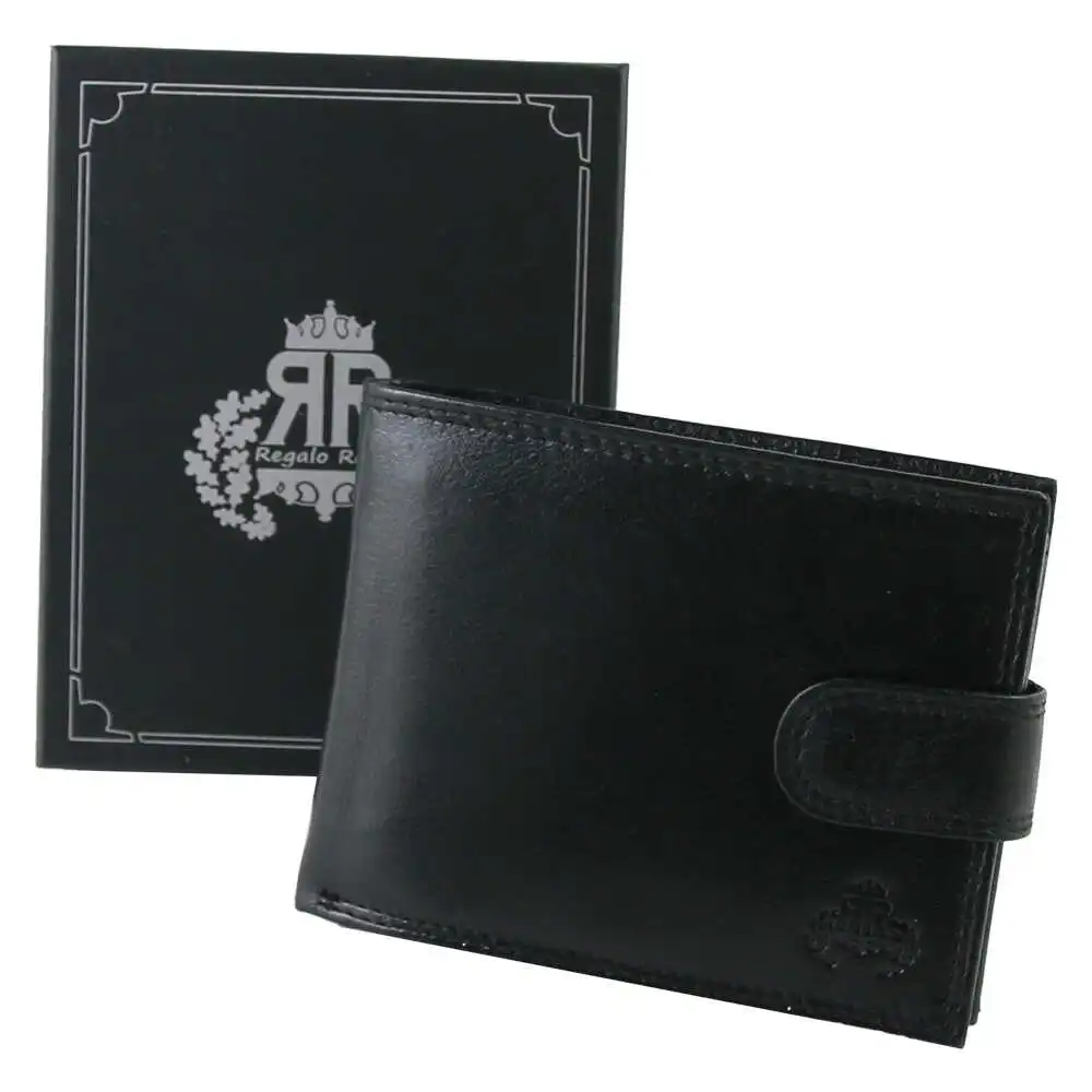 Portofel barbatesc din piele 12x10 CM