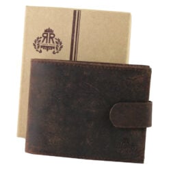 Portofel barbatesc din piele 12x9.5 CM