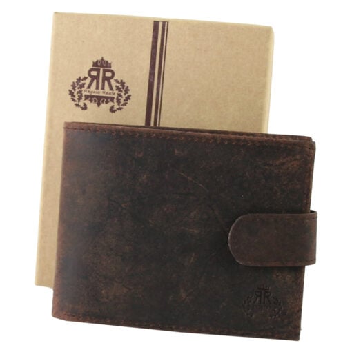 Portofel barbatesc din piele 12x9.5 CM