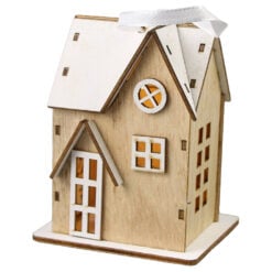 Casuta de Craciun cu led