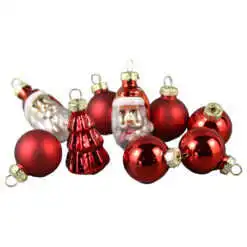 Set 9 globuri din sticla