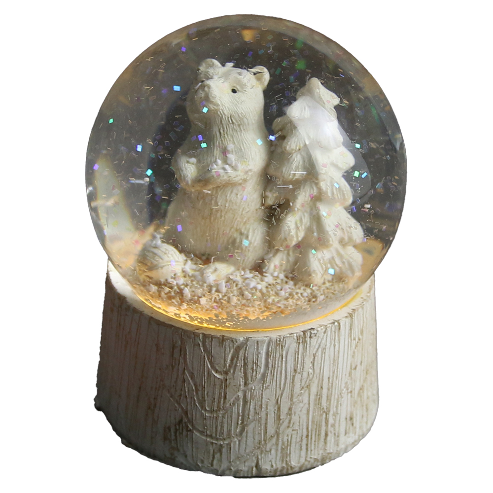 Glob de zapada cu led 6.5x9 CM Glob de zapada cu led 6.5x9 CM