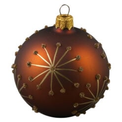 Maro cu glitter auriu