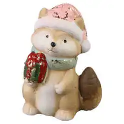 Figurina Vulpe din ceramica 10 CM