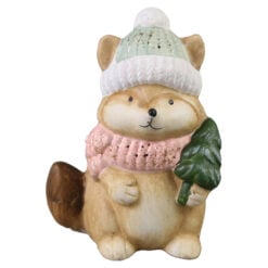 Figurina Vulpe din ceramica 10 CM