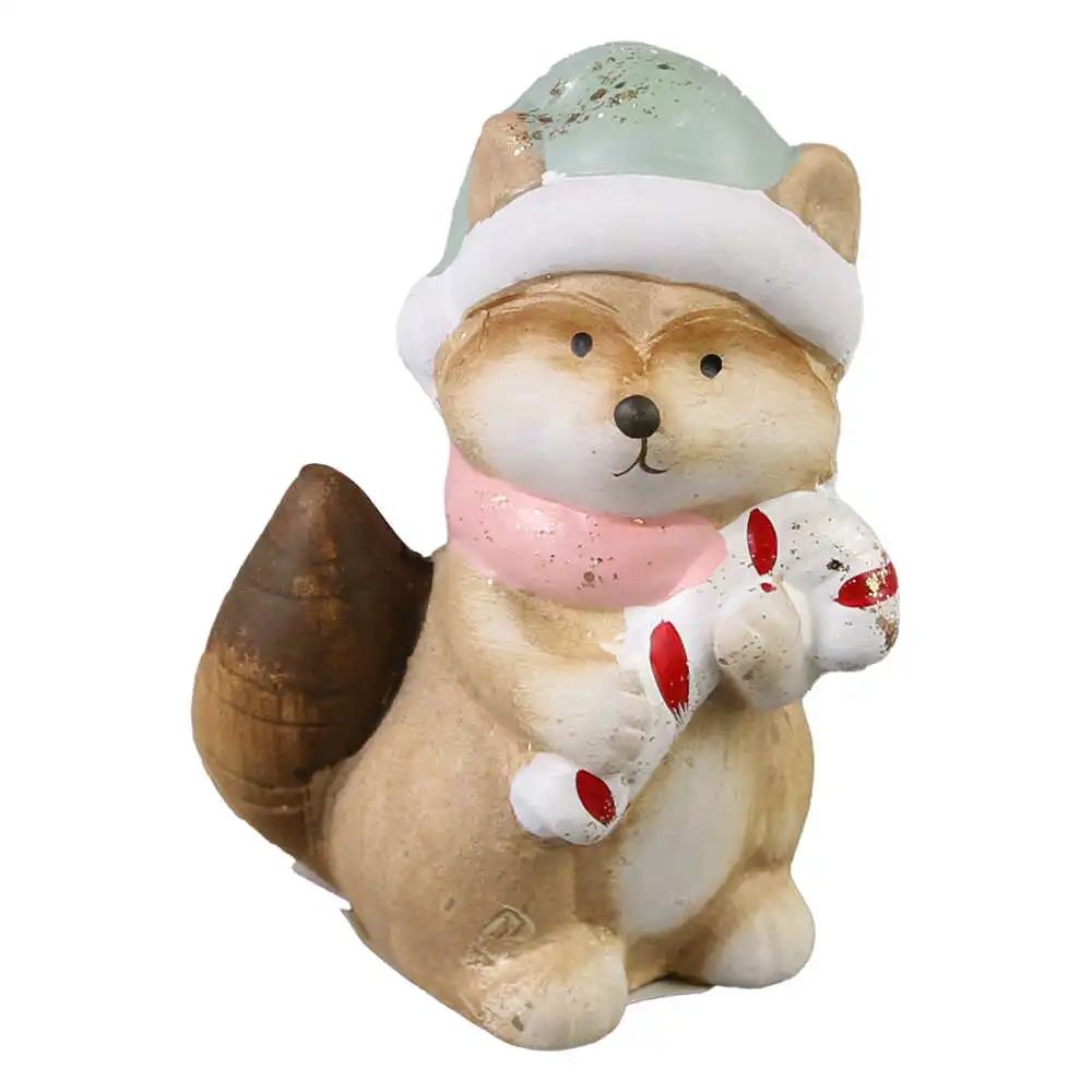 Figurina Vulpe din ceramica 10 CM