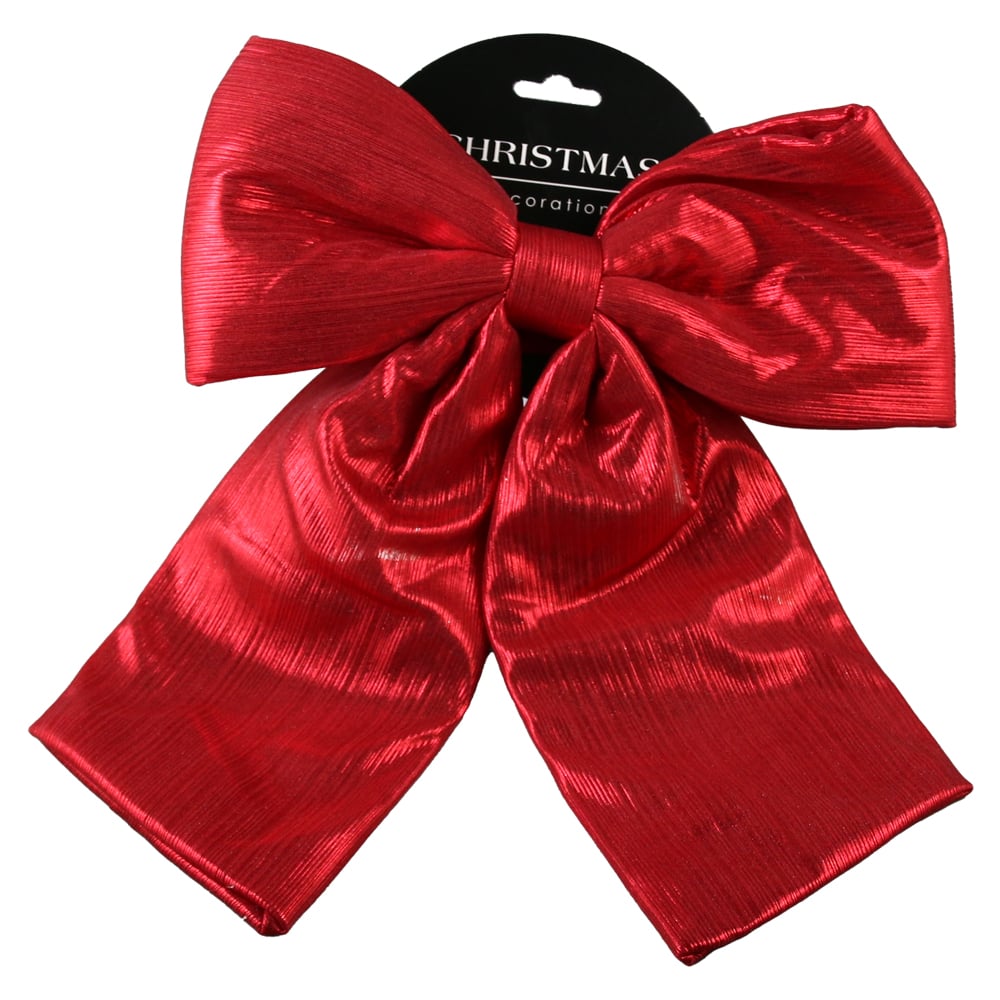 Ornament Fundita rosie din textil Ornament Fundita rosie din textil