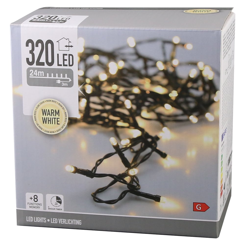 Instalatie Craciun cu 320 de leduri Instalatie Craciun cu 320 de leduri