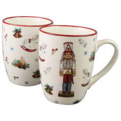 Cana de Craciun din portelan 320 ml