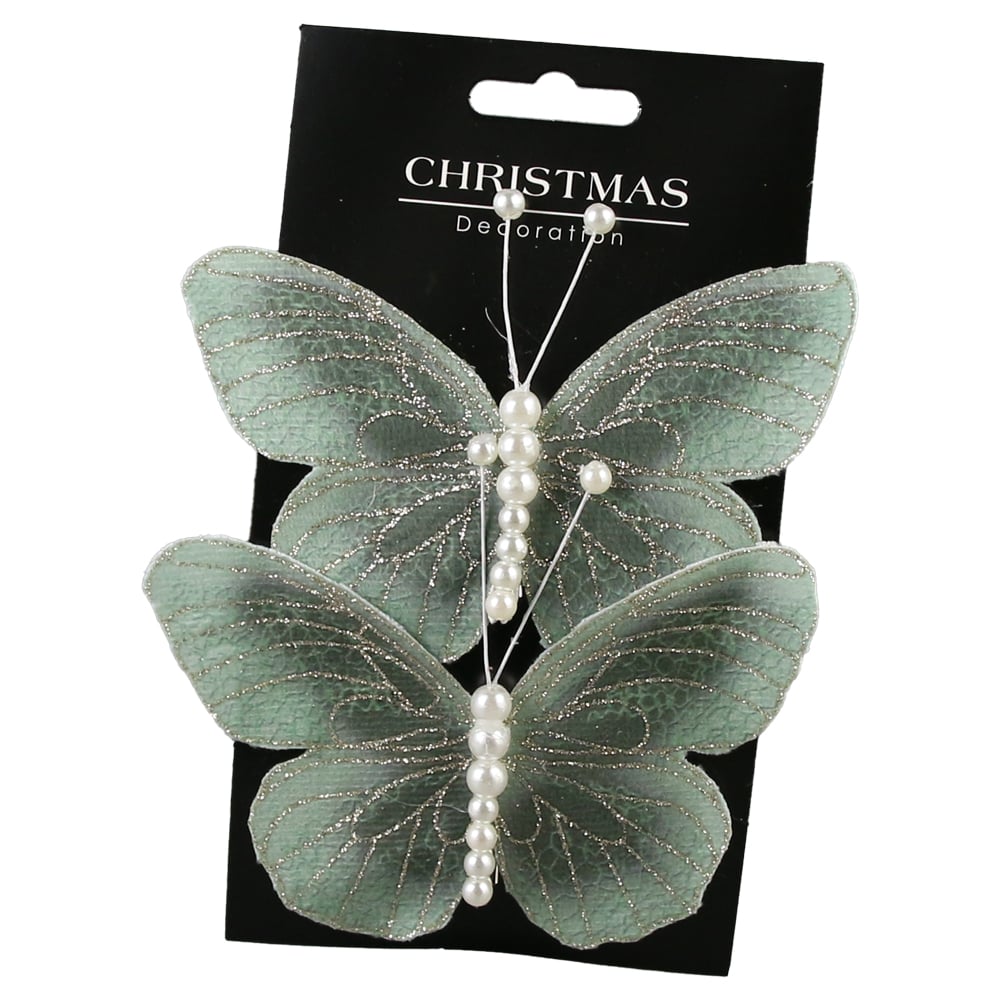 Set 2 fluturasi pentru brad Set 2 fluturasi pentru brad