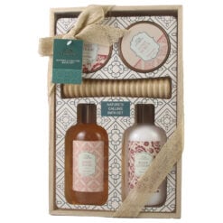 Set baie 5 piese in cutie lemn