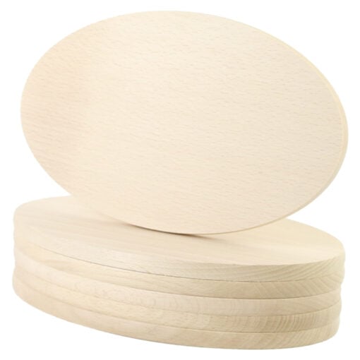 Set 6 tocatoare din lemn 23.5x14 CM