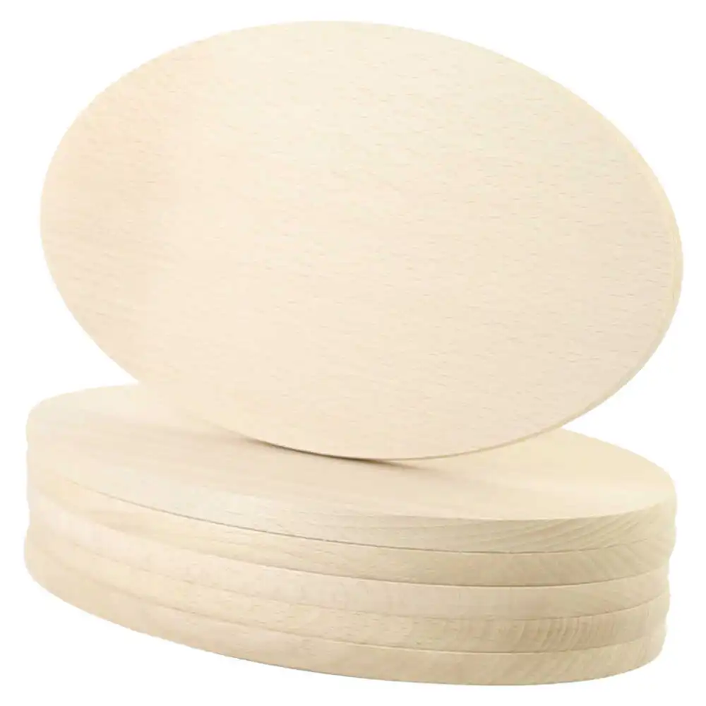 Set 6 tocatoare din lemn 23.5x14 CM Set 6 tocatoare din lemn 23.5x14 CM