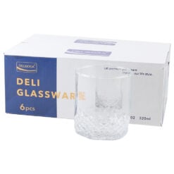 Set 6 pahare din sticla 320 ml