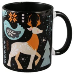 Cana de Craciun din ceramica