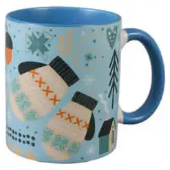 Cana de Craciun din ceramica