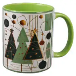 Cana de Craciun din ceramica