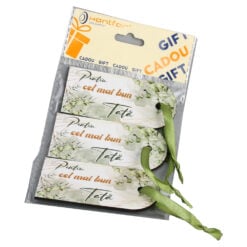 Set 3 Etichete din lemn "Pentru cel mai bun Tata"