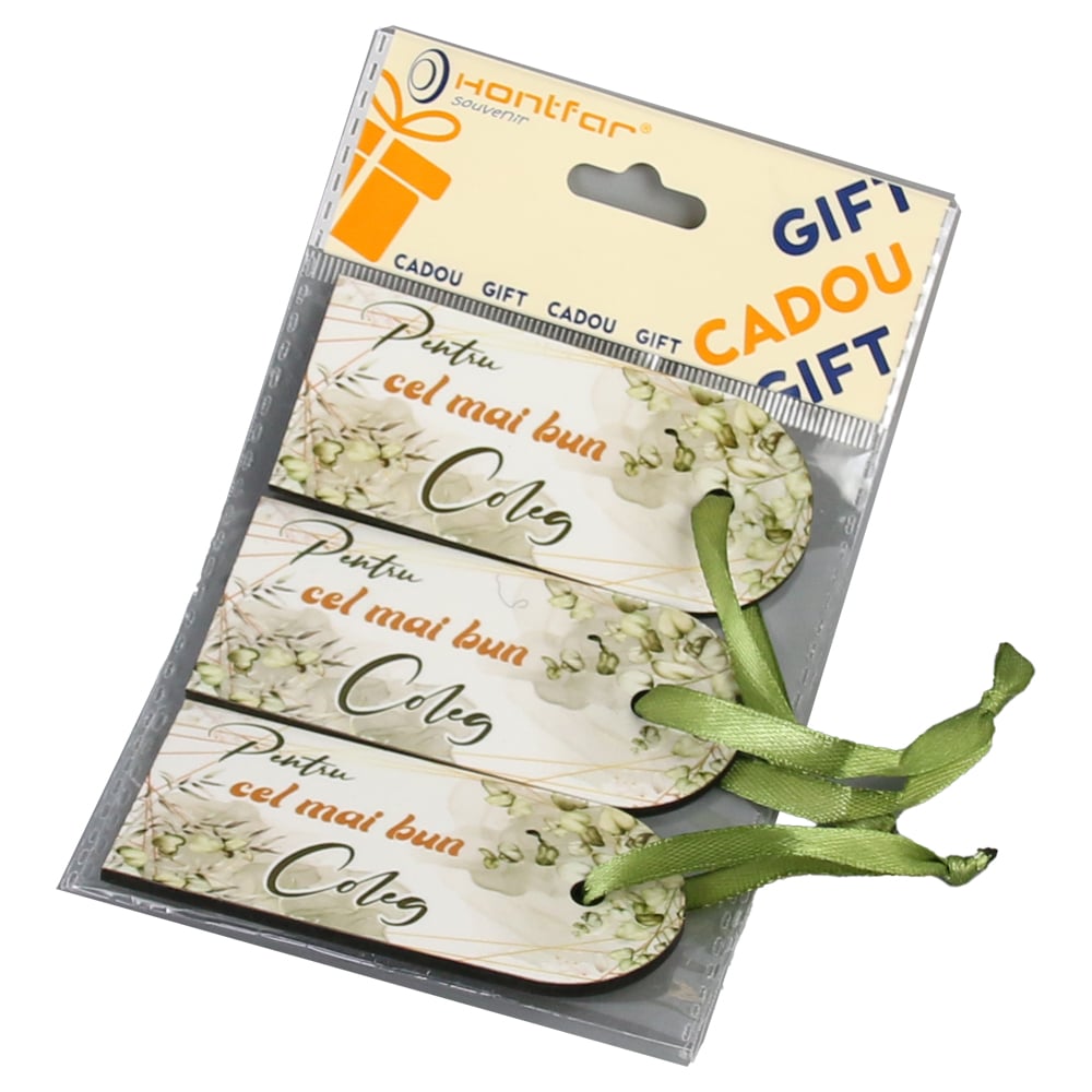 Set 3 Etichete din lemn "Pentru cel mai bun Coleg" Set 3 Etichete din lemn "Pentru cel mai bun Coleg"