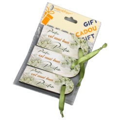 Set 3 Etichete din lemn "Pentru cel mai bun Prieten"