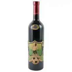 Vin rosu 750 ml "Pentru cel mai bun Fotbalist!"