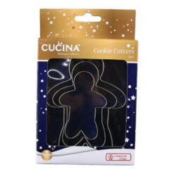 Set 3 forme prajituri de Craciun din inox