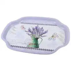 Tava servire din metal 41x33 CM