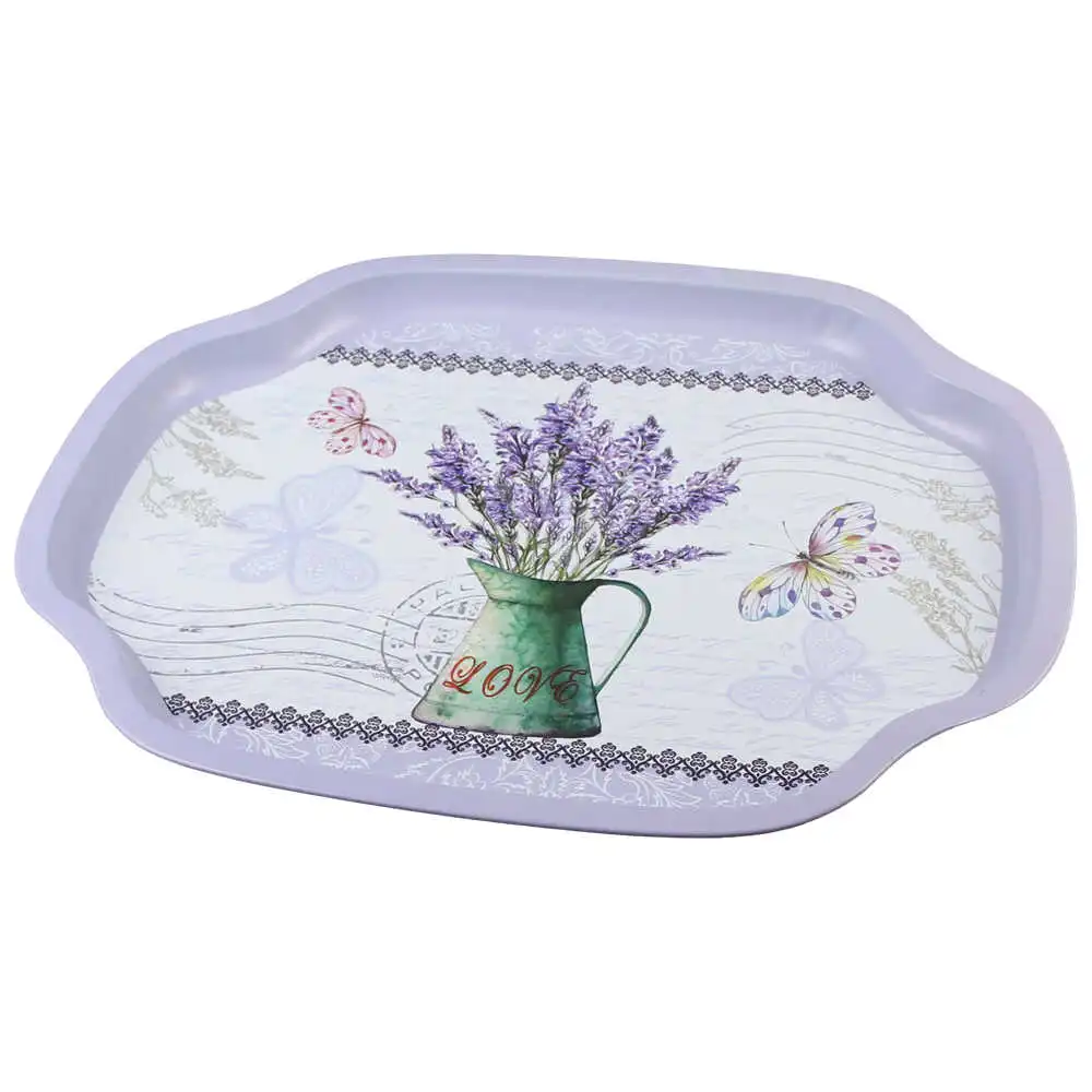Tava servire din metal 41x33 CM