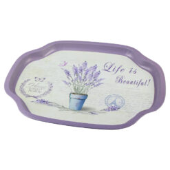 Tava servire din metal 41x33 CM