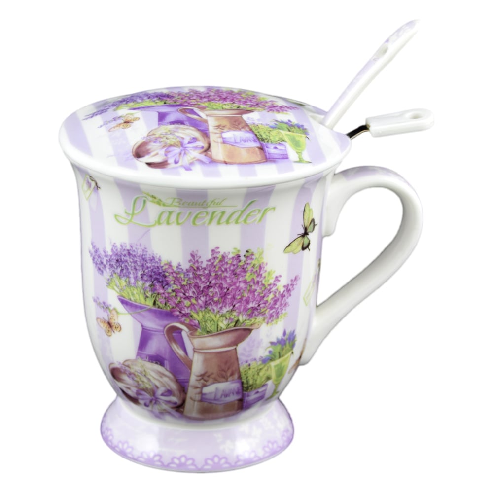 Cana din ceramica cu capac Cana din ceramica cu capac