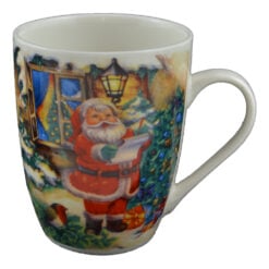 Cana de craciun realizata din ceramica - Design Mos Craciun - Diverse modele