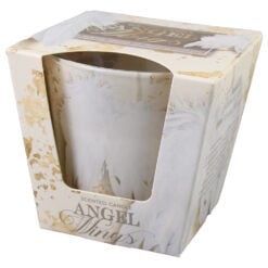 Lumanare de Craciun parfumata in pahar 115 gr