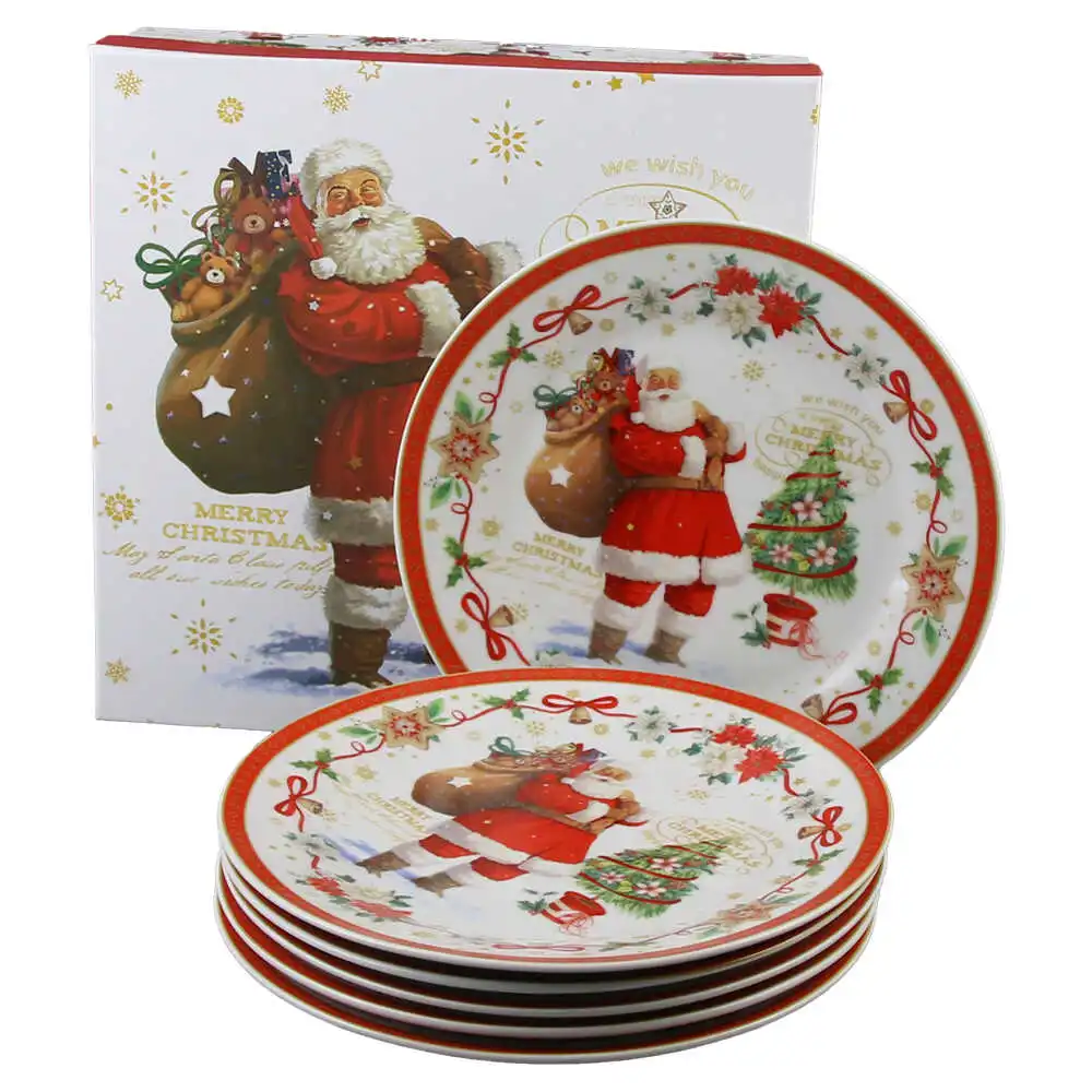 Set 6 farfurii desert din ceramica Set 6 farfurii desert din ceramica