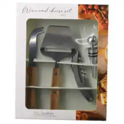 Set accesorii pentru branza si vin