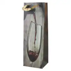 Punga cadou bauturi din hartie 12x35 CM