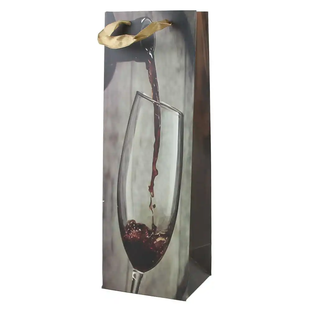 Punga cadou bauturi din hartie 12x35 CM