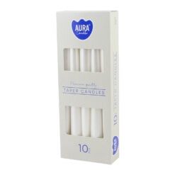 Set 10 lumanari conice Bolsius