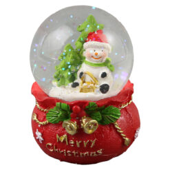 Glob de zapada cu led "Merry Christmas"